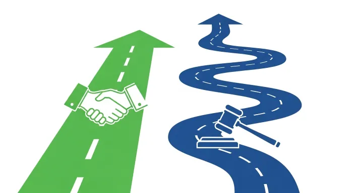 조정 vs 소송 - 두 가지 해결 방법