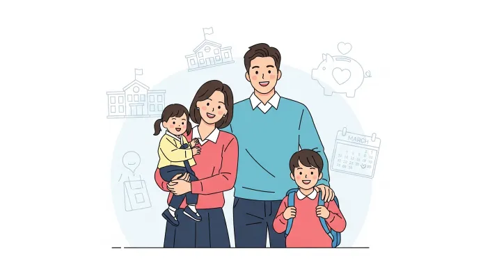 2026년 육아지원금·신학기 지원금 포스팅 썸네일