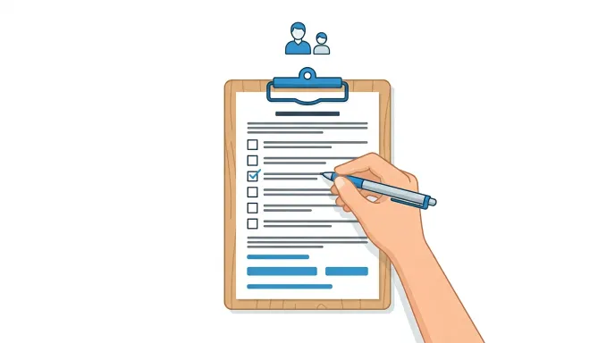 법정대리인 동의서의 주요 항목을 체크리스트 형식으로 표현한 일러스트